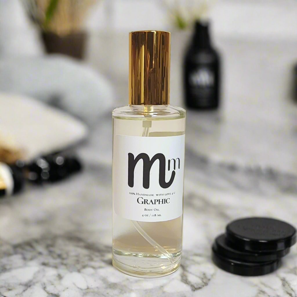 Graphic Body Oil (for Him)