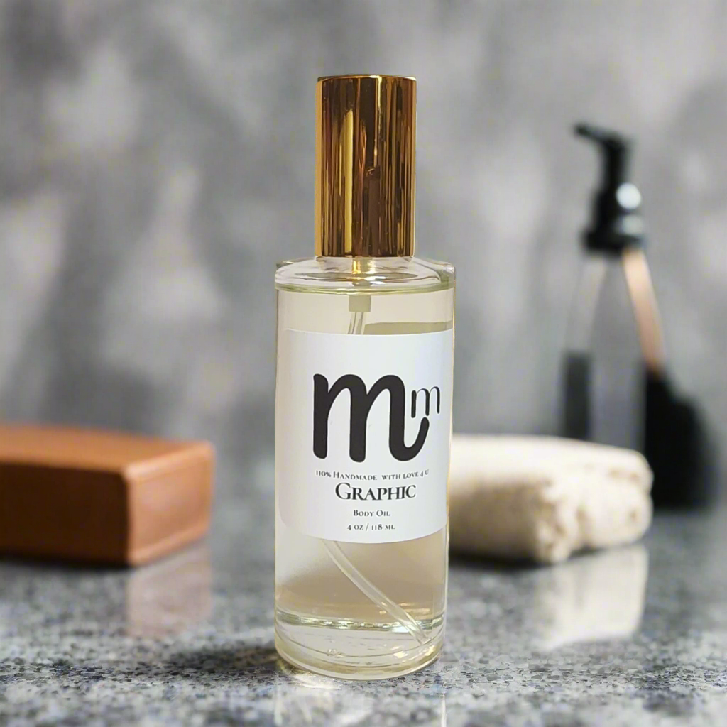 Graphic Body Oil (for Him)