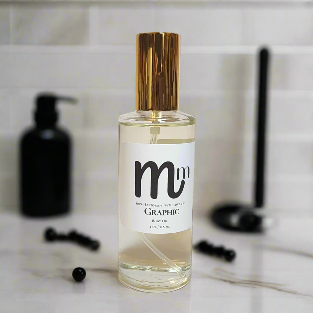 Graphic Body Oil (for Him)