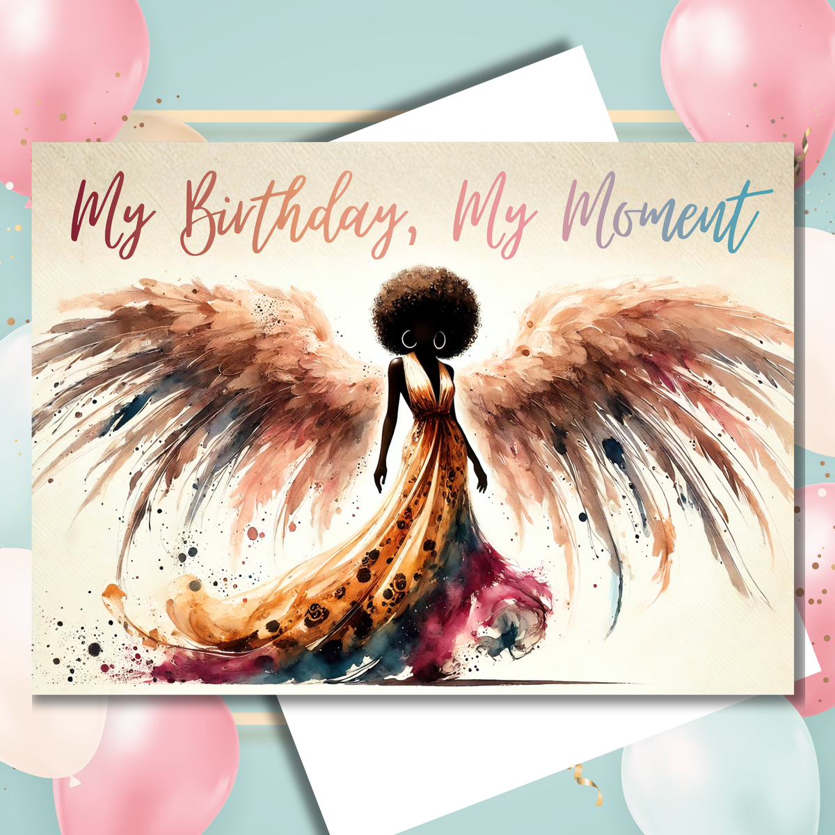 Your Birthday, Your Moment Birthday Card