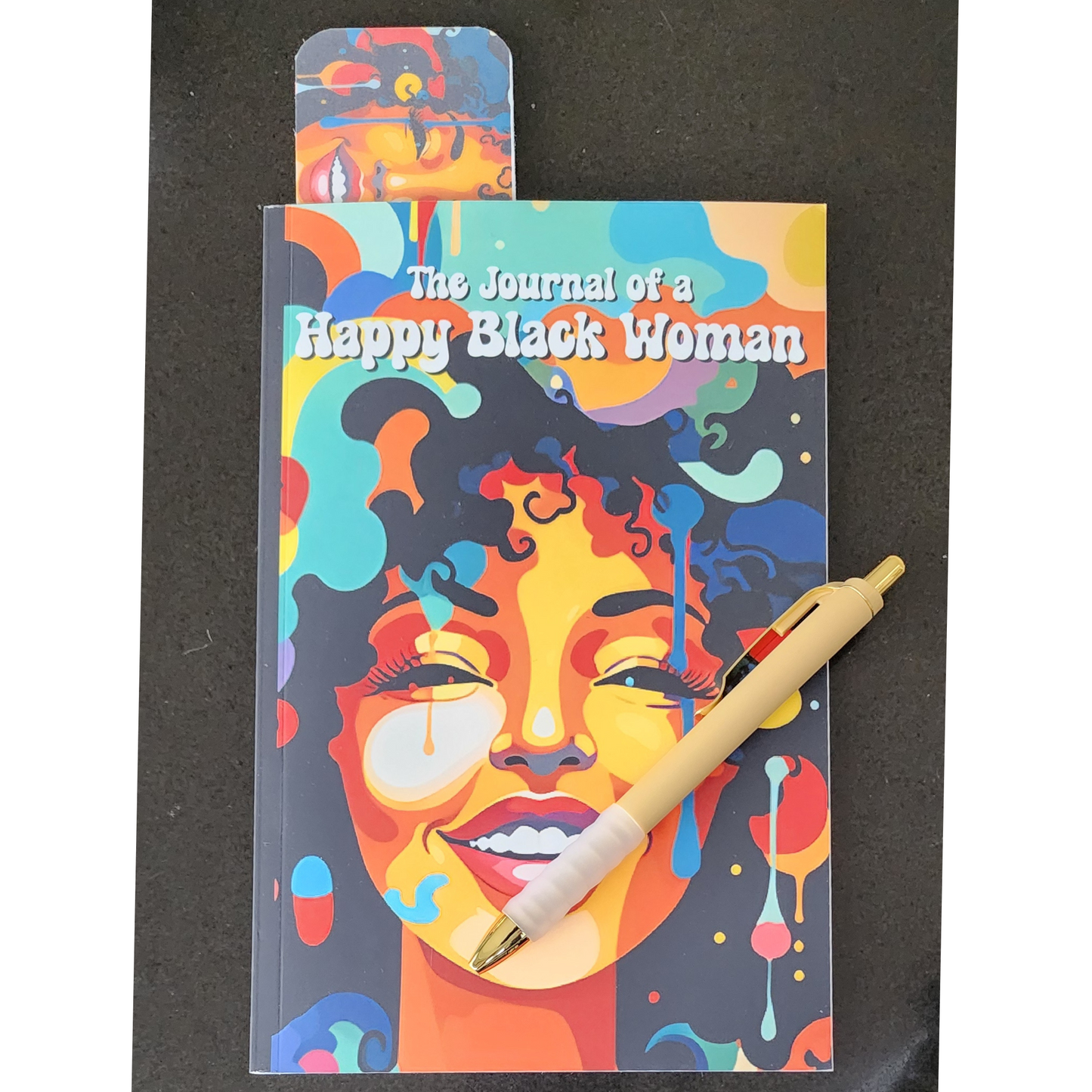 The Journal of a Happy Black Woman: Empowering Reflections, Affirmations, and Creative Prompts for Joyful Living