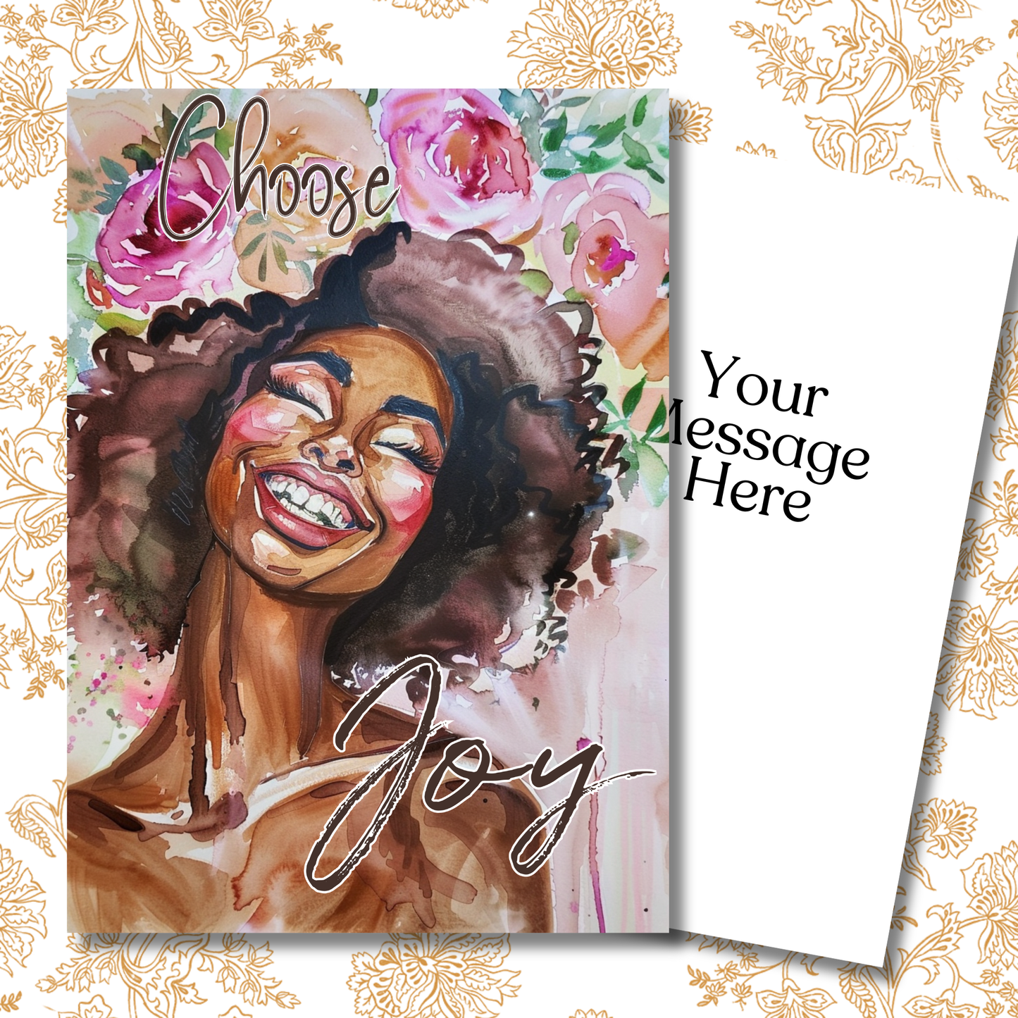 Choose Joy Greeting Card