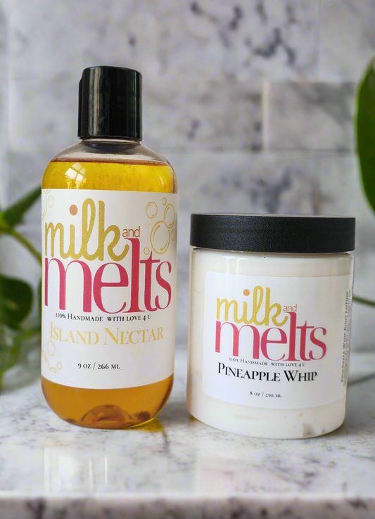 Pineapple Whip Lotion & Island Nectar Shower Gel Duo
