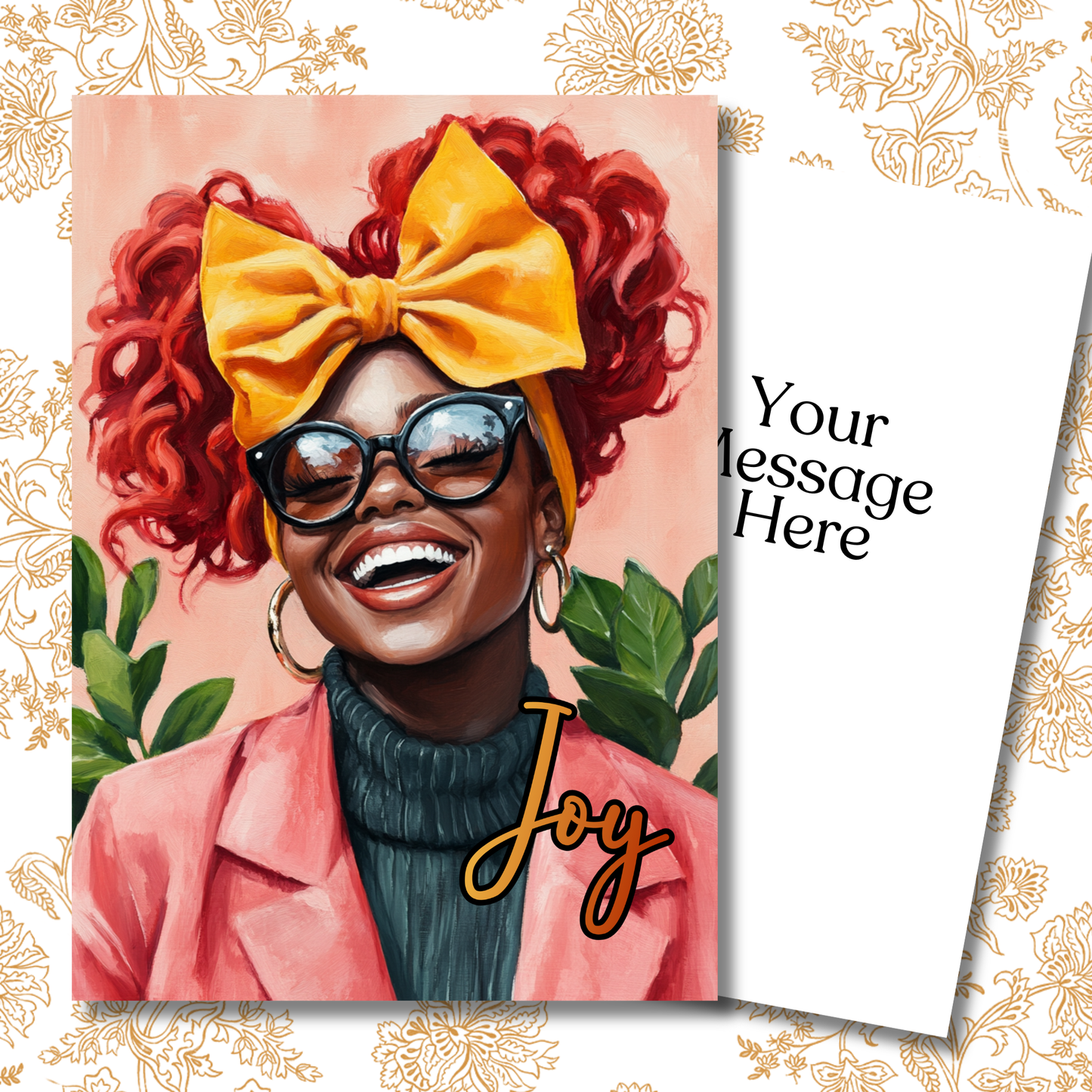 Joyful Friendship Greeting Card