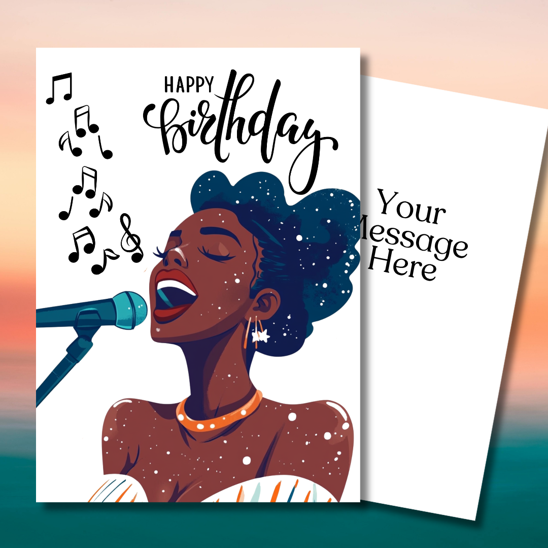 A Birthday Tune Birthday Card