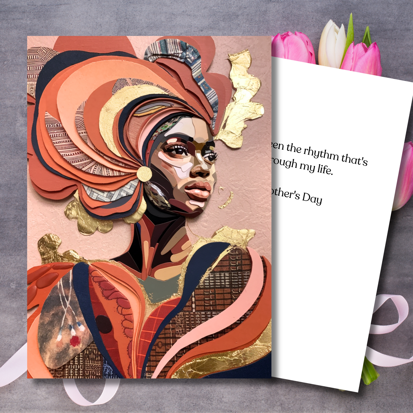 African American Mothers Day Card