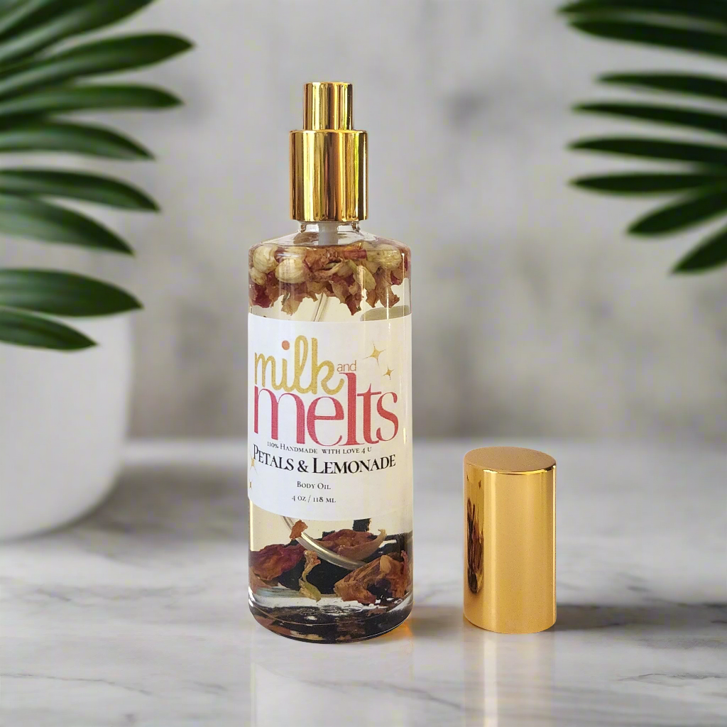 Petals and Lemonade Body Oil Spray