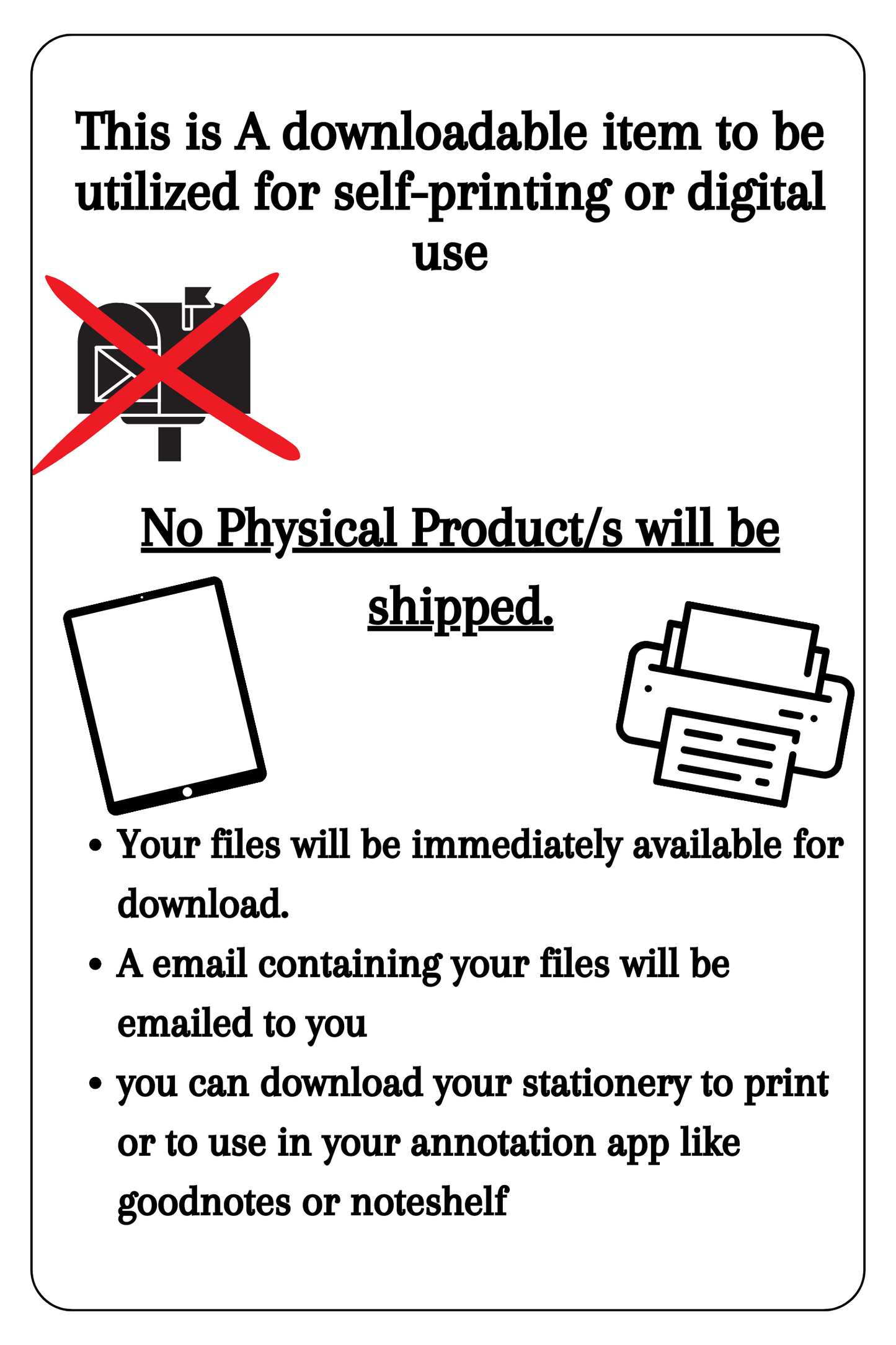 Pug puppy Dog Printable Stationery, 1 set of Digital/ Printable Designs. 1 Size 8.5x11 pdf format for Download | Lined and Unlined