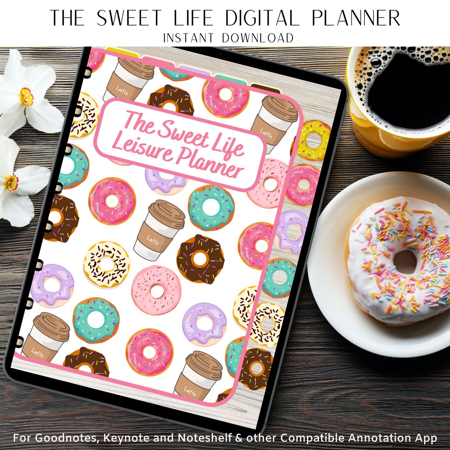 The Sweet Life Leisure Digital Planner