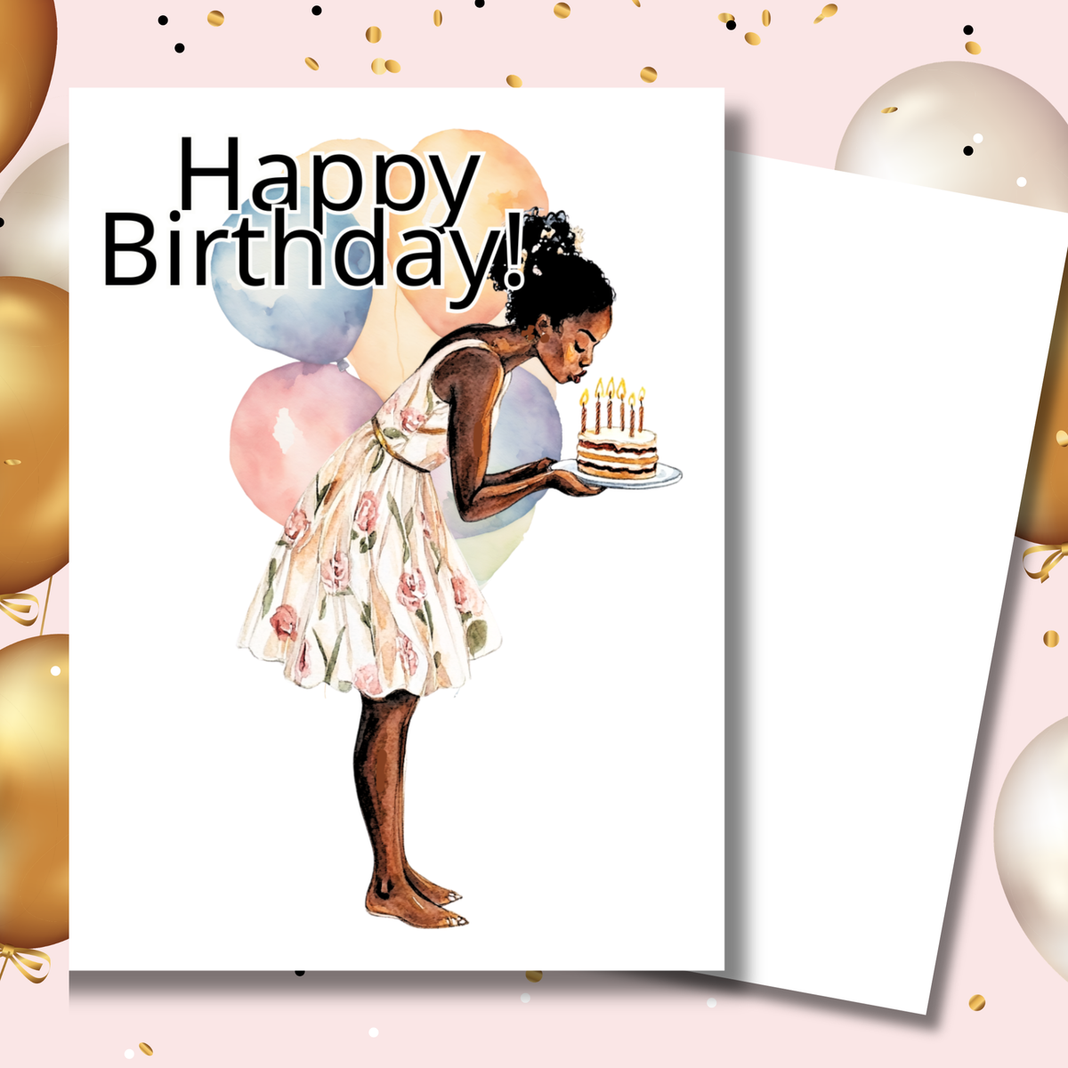 Blow Out Your Birthday Candles Card #2