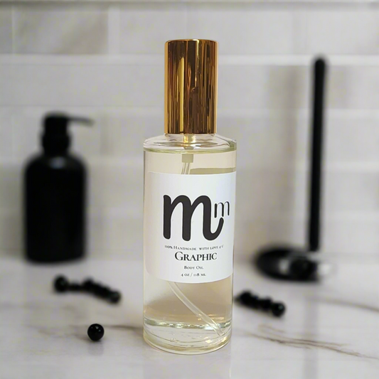 Graphic Body Oil (for Him)