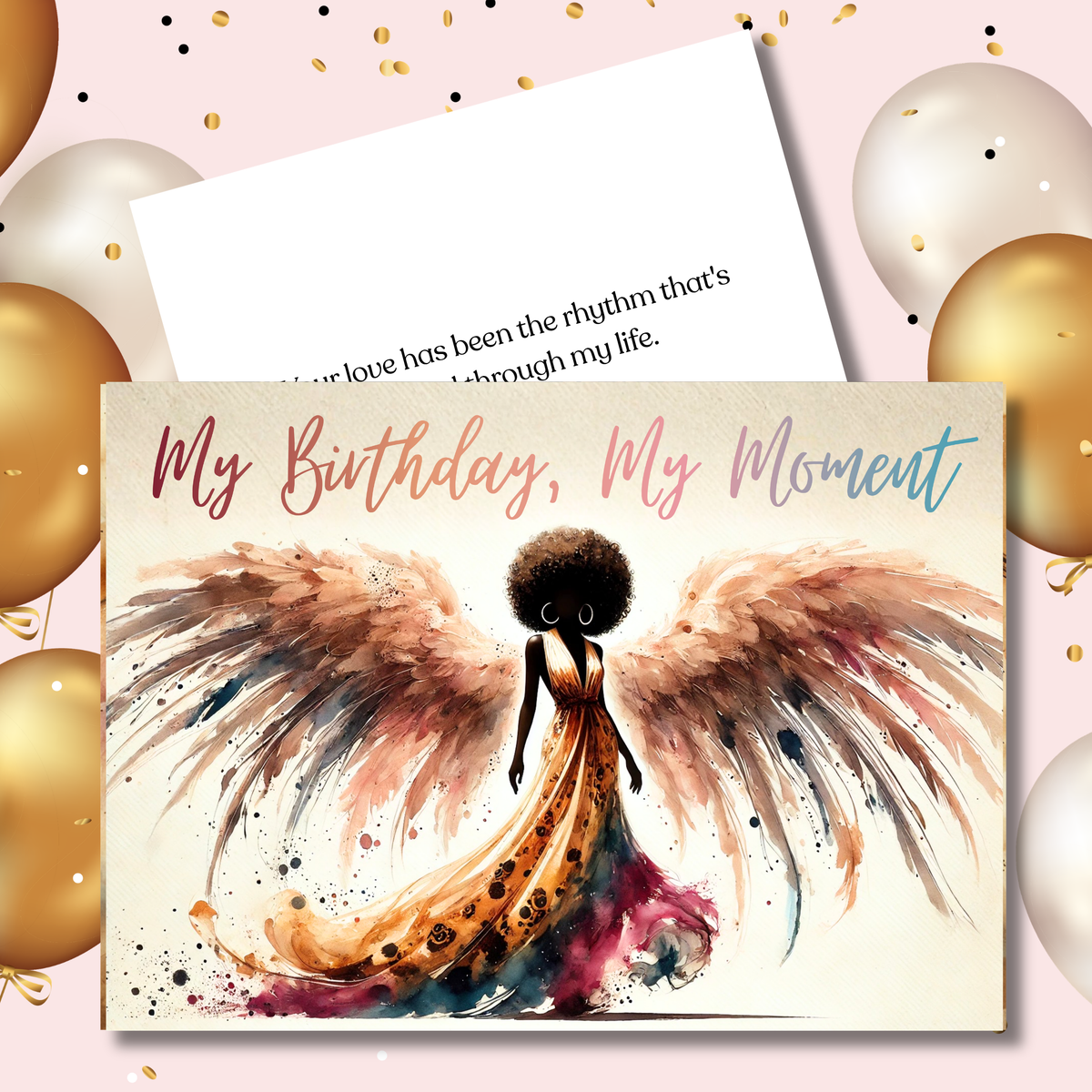 Your Birthday, Your Moment Birthday Card