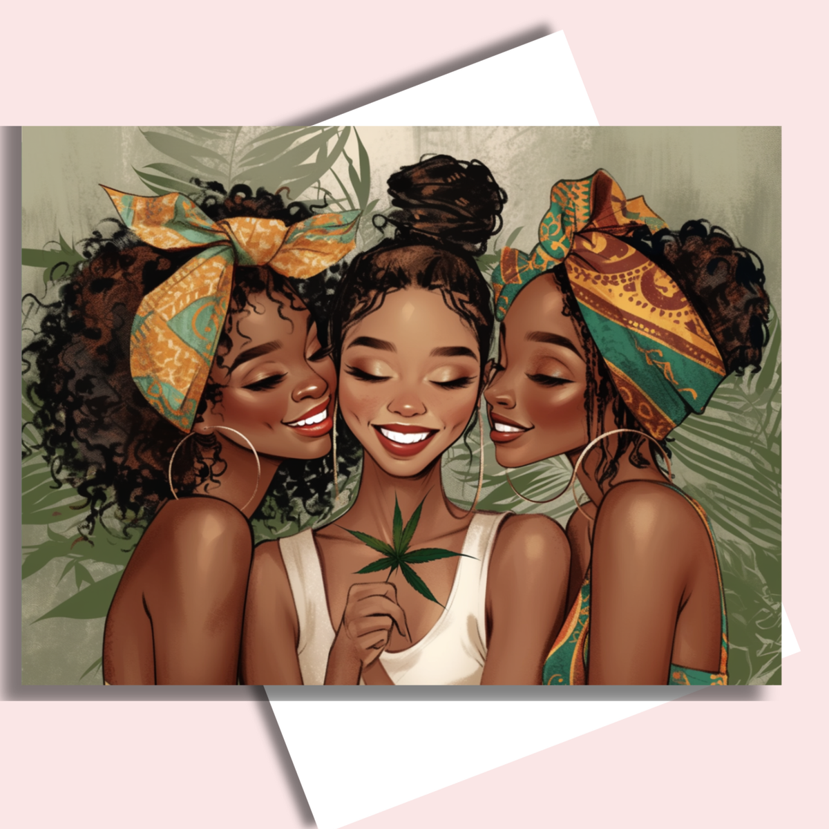Vibration Greeting Card