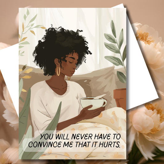 You Will Never Have to Convince Me