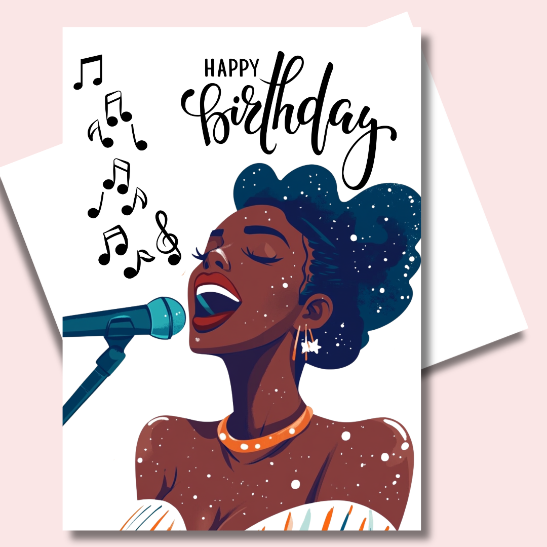 A Birthday Tune Birthday Card