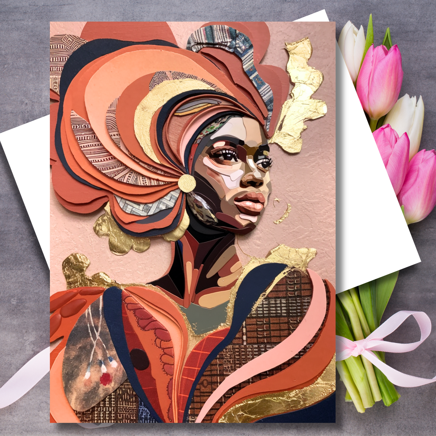 African American Mothers Day Card