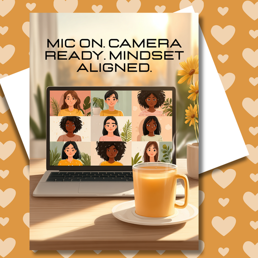 Let's Zoom Greeting Card