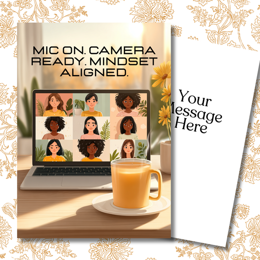 Let's Zoom Greeting Card