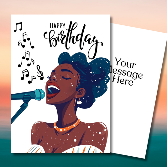 A Birthday Tune Birthday Card