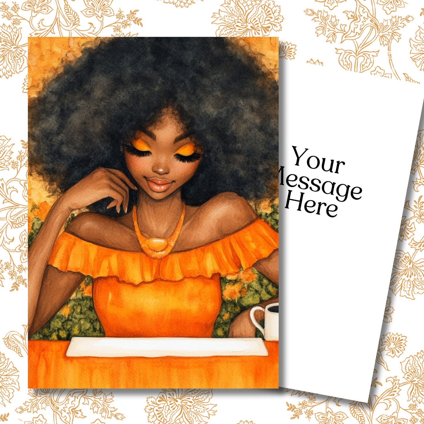 A Note For You Greeting Card