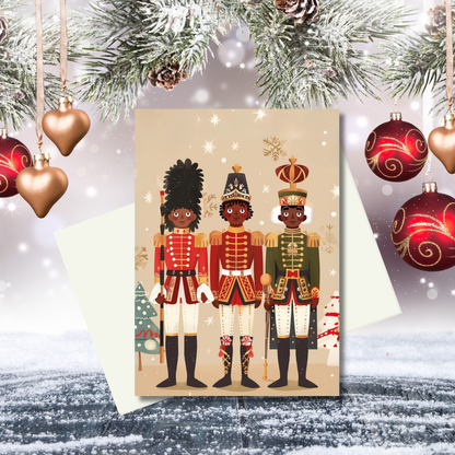 Holiday Christmas Card Bundle | 10 Assorted African American Christmas Greeting Cards