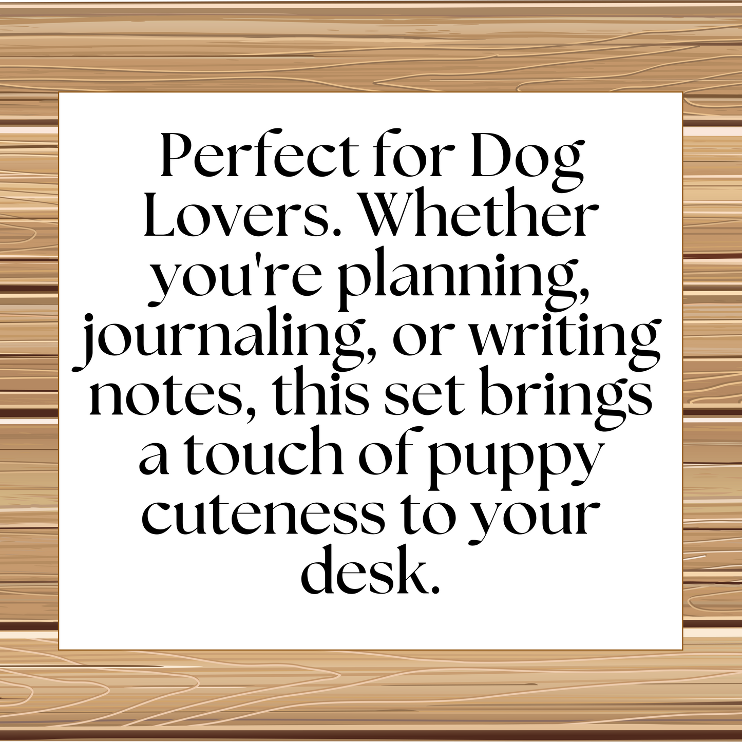 Adorable Puppy Dog Themed 5 Sheet Stationery Set | + 1 PNG Sticker | Daily Planner Sheet, Calendar, Lined Sheets & Notes | Instant Download