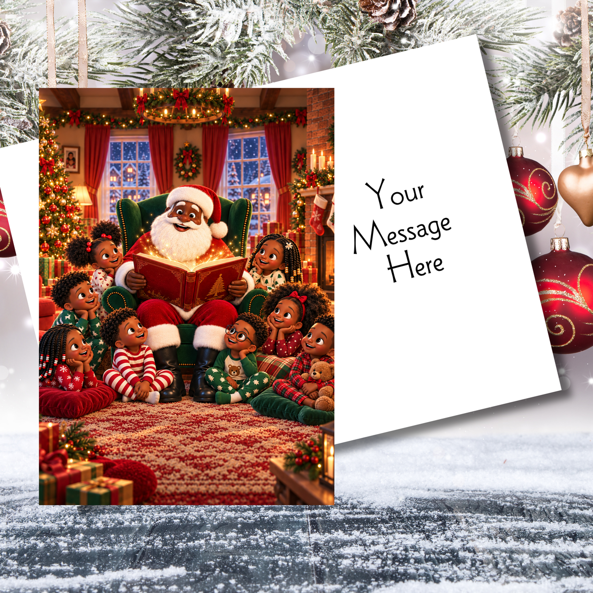 A Christmas Story From Santa Christmas Card