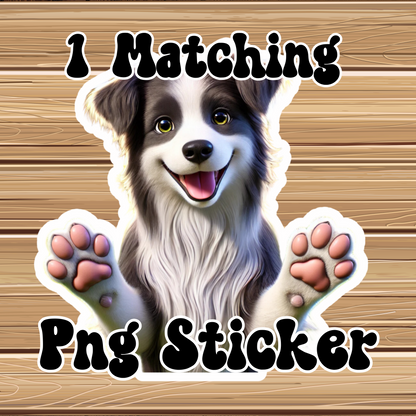 Adorable Puppy Dog Themed 5 Sheet Stationery Set | + 1 PNG Sticker | Daily Planner Sheet, Calendar, Lined Sheets & Notes | Instant Download