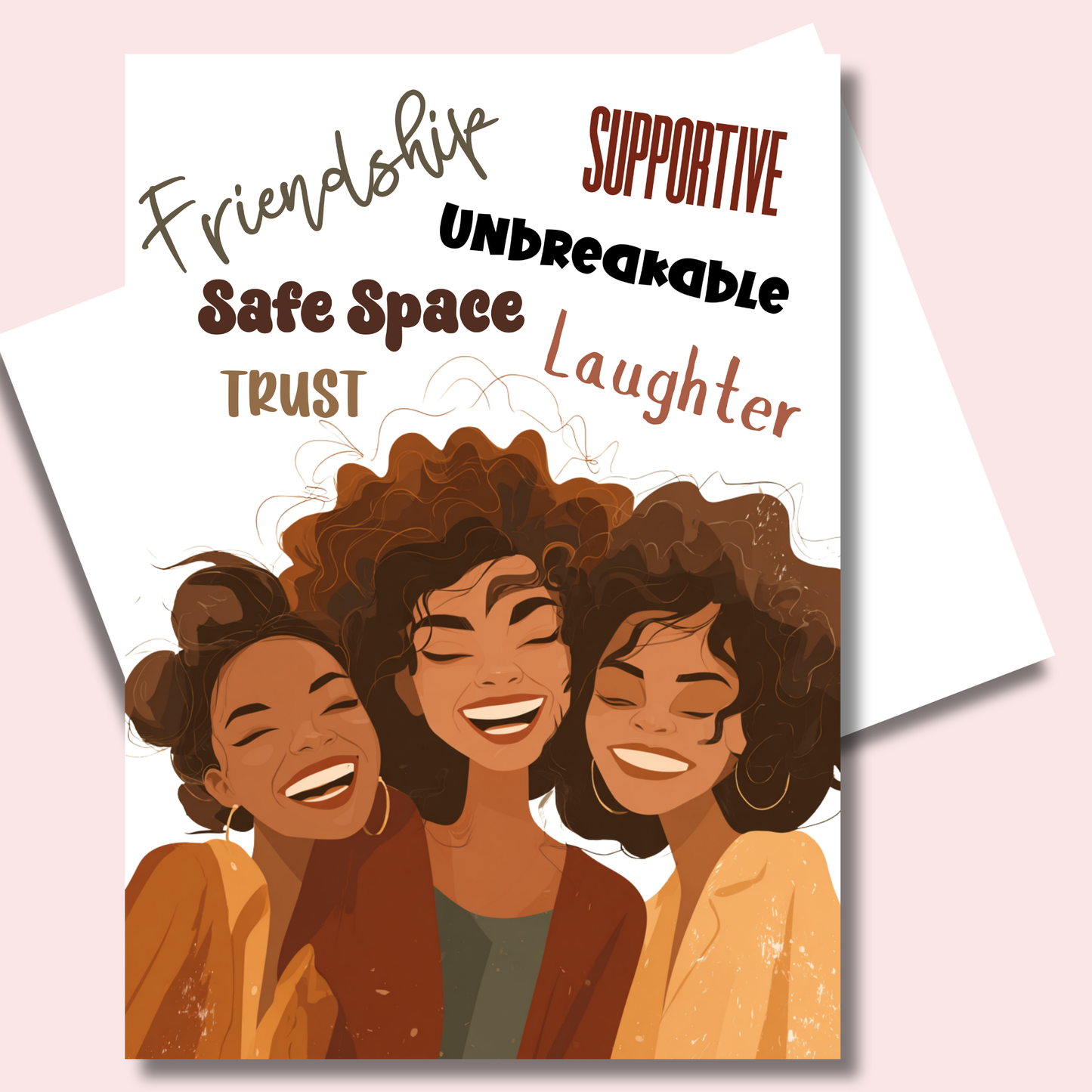 GIrlfriends Greeting Card