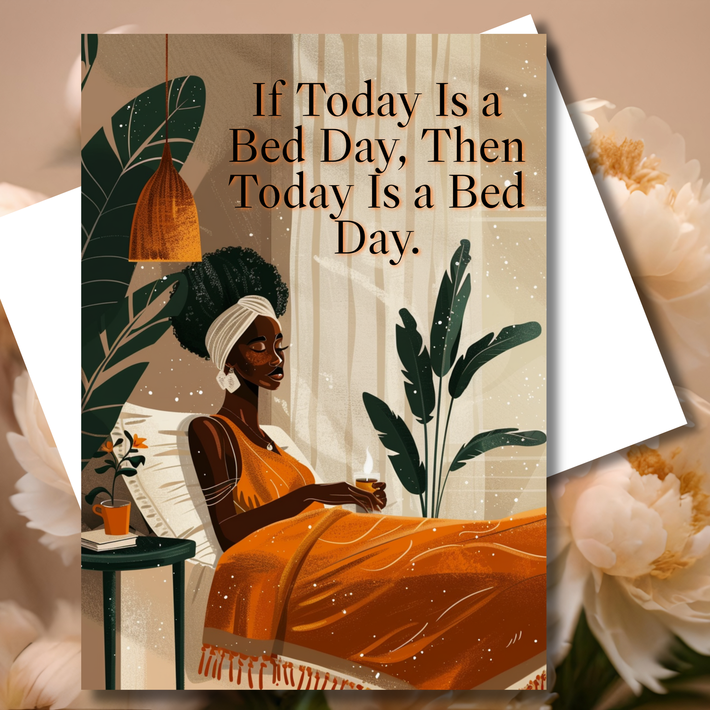 Stay in Bed and Rest Card