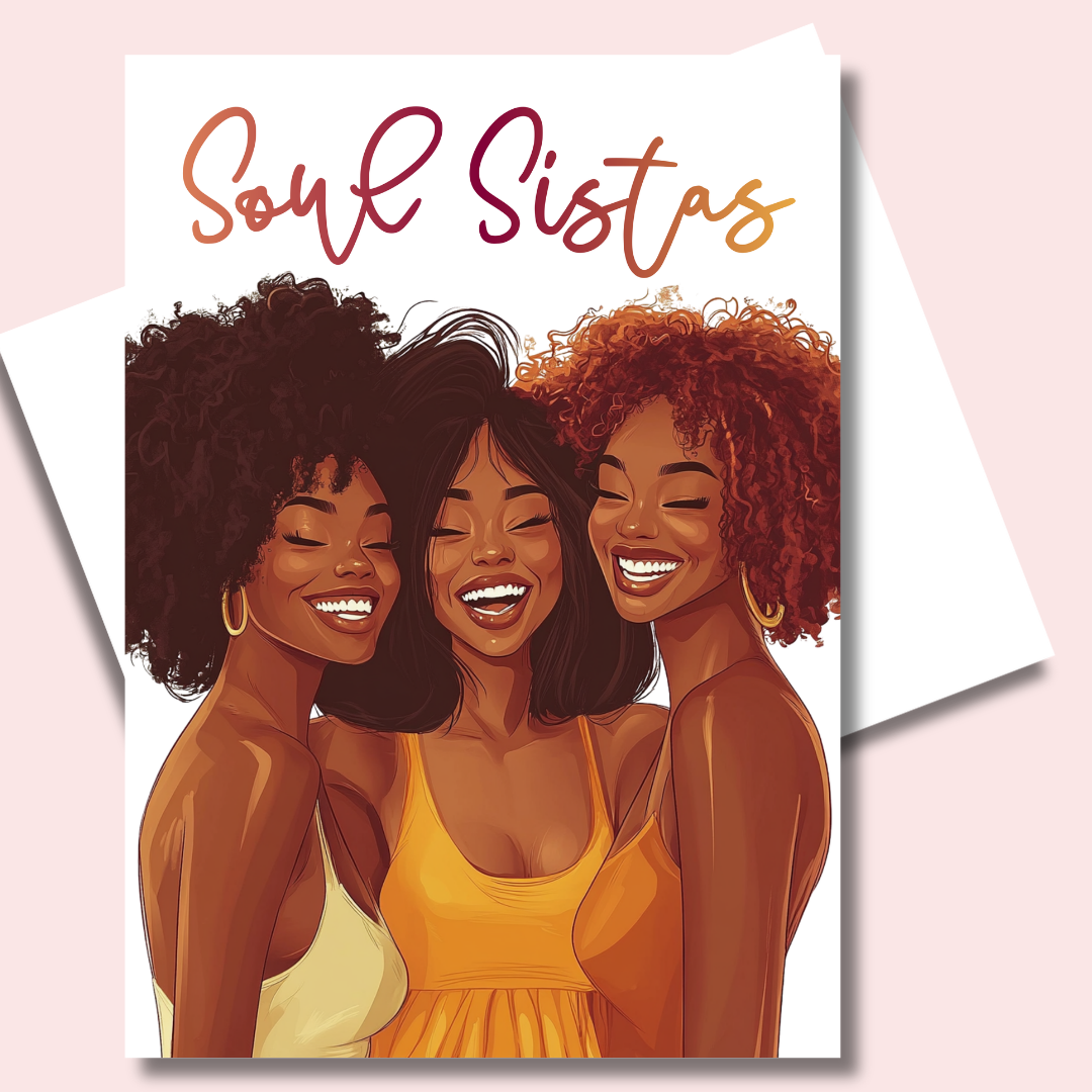 Soul Sista Greeting Card