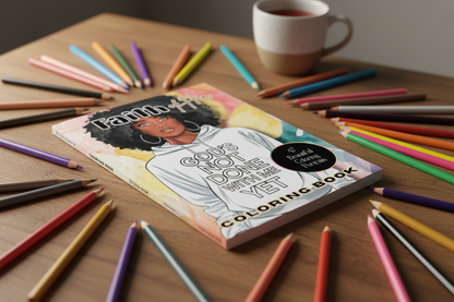 Faith of Her – A Celebration of Black Women, Faith, and Inspiration in 47 Beautiful Coloring Pages: Featuring Stylish Black Women Posing in ... Faith-filled Verses & Affirmations