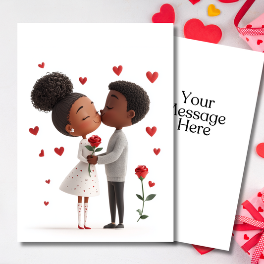 Smooches Valentines Day Card