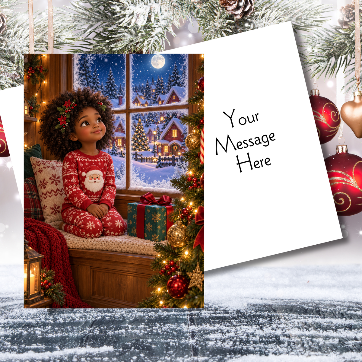 Wish Upon a Star Christmas Card