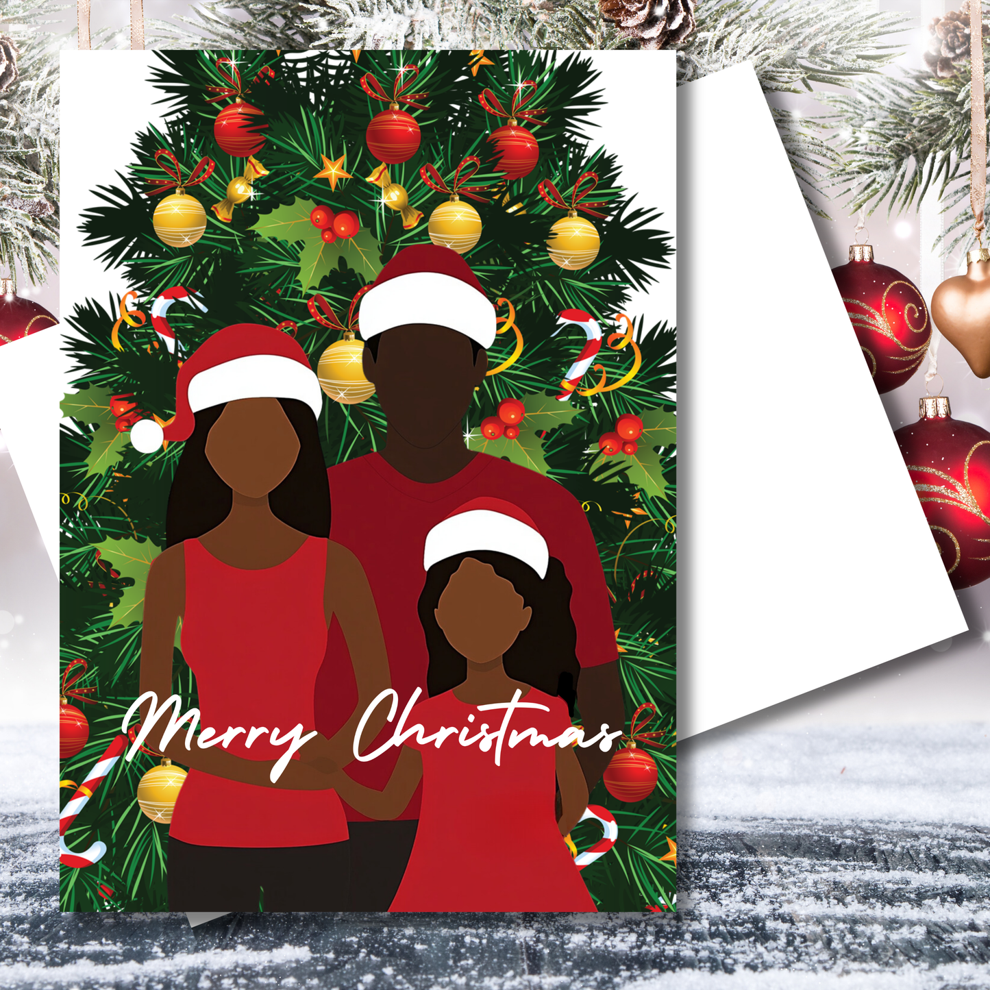 Family Holiday Greeting Card