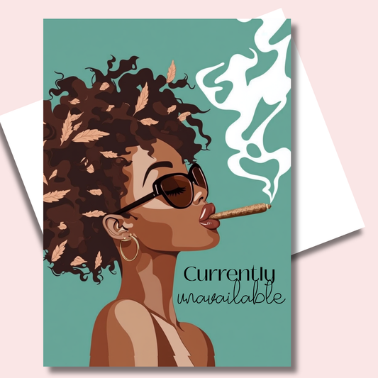 Currently Unavailable Greeting Card