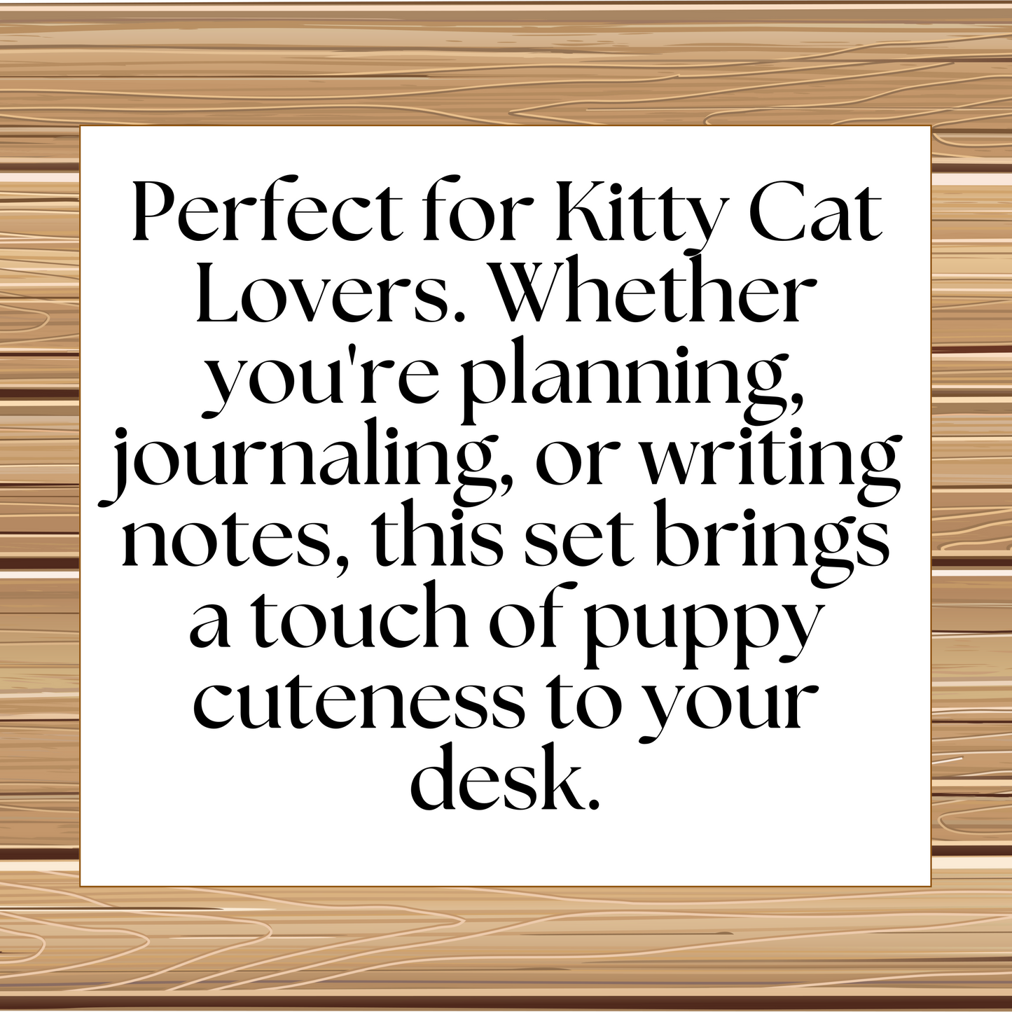 Super Cute Bengal Cat Themed | 5 Sheet Stationery Set | + 1 PNG Sticker | Daily Planner, Calendar, Lined Sheets & Notes | Instant Download