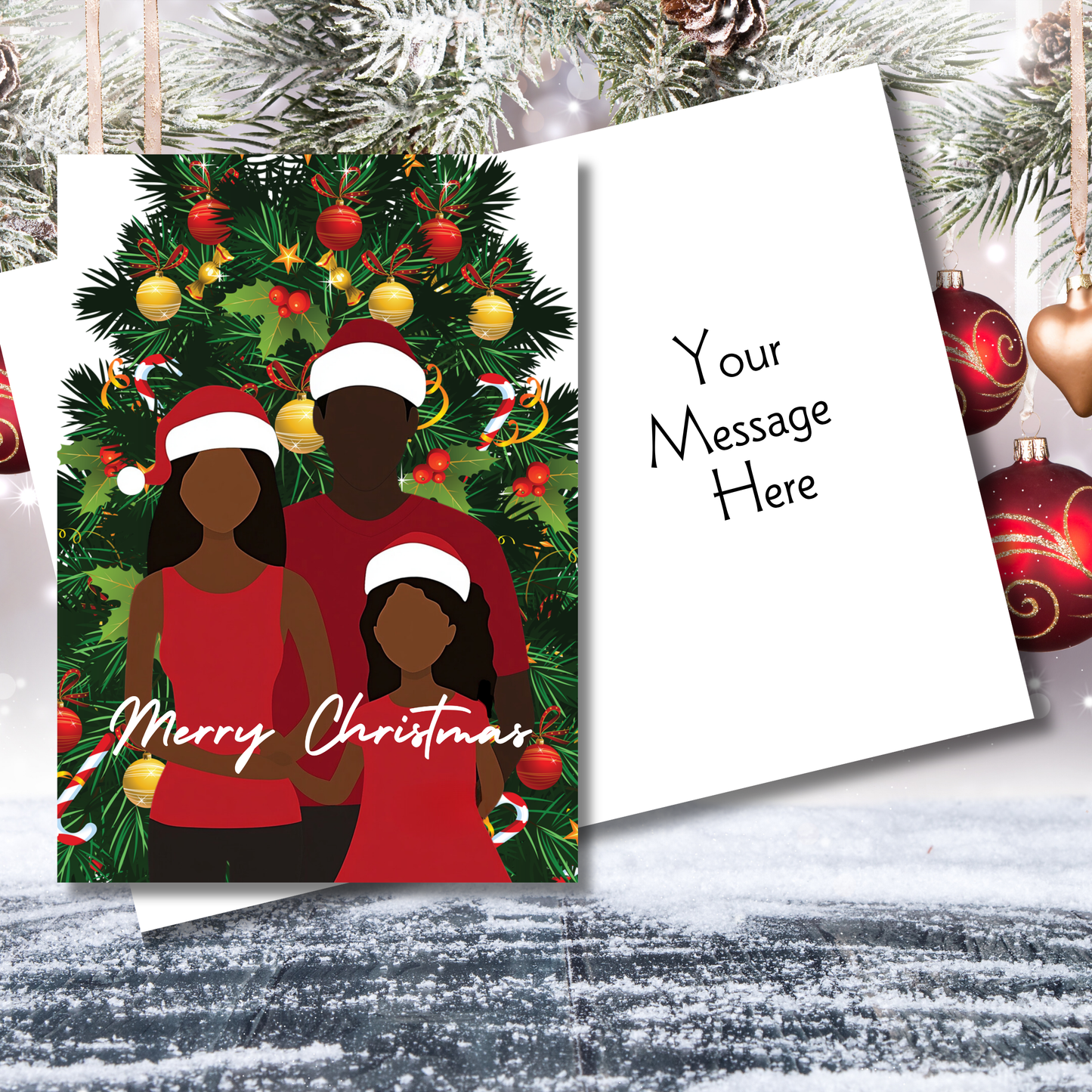 Family Holiday Greeting Card