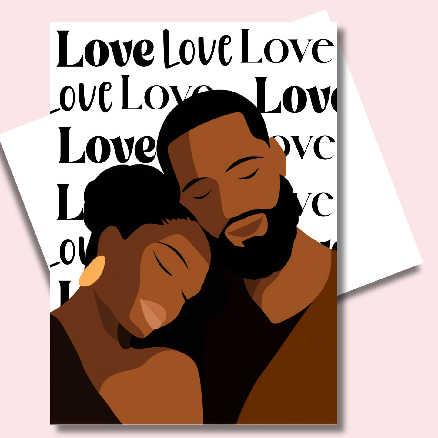 All the Way of Love Greeting Card