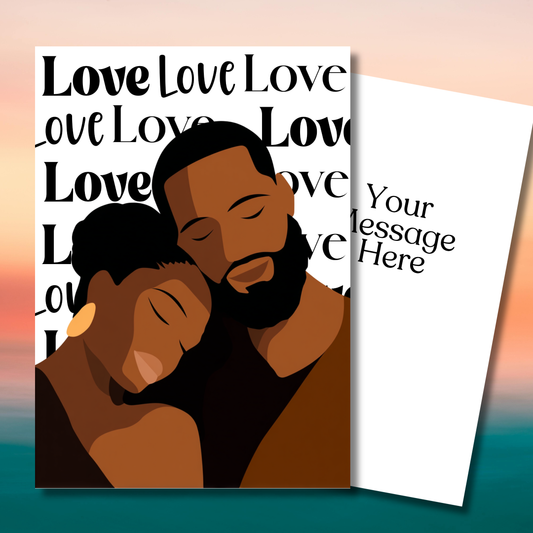 All the Way of Love Greeting Card