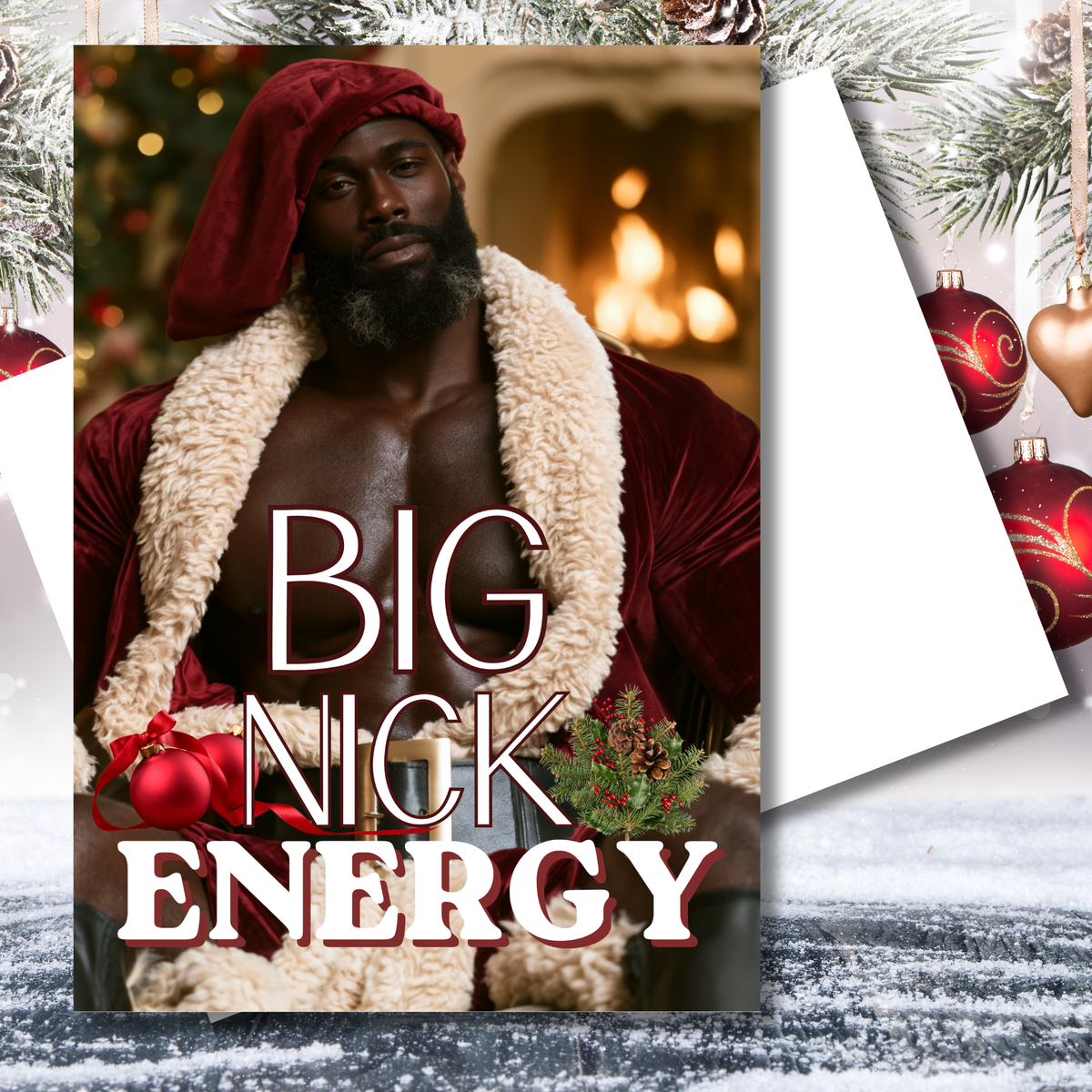Sexy Big Nick Energy Greeting Card