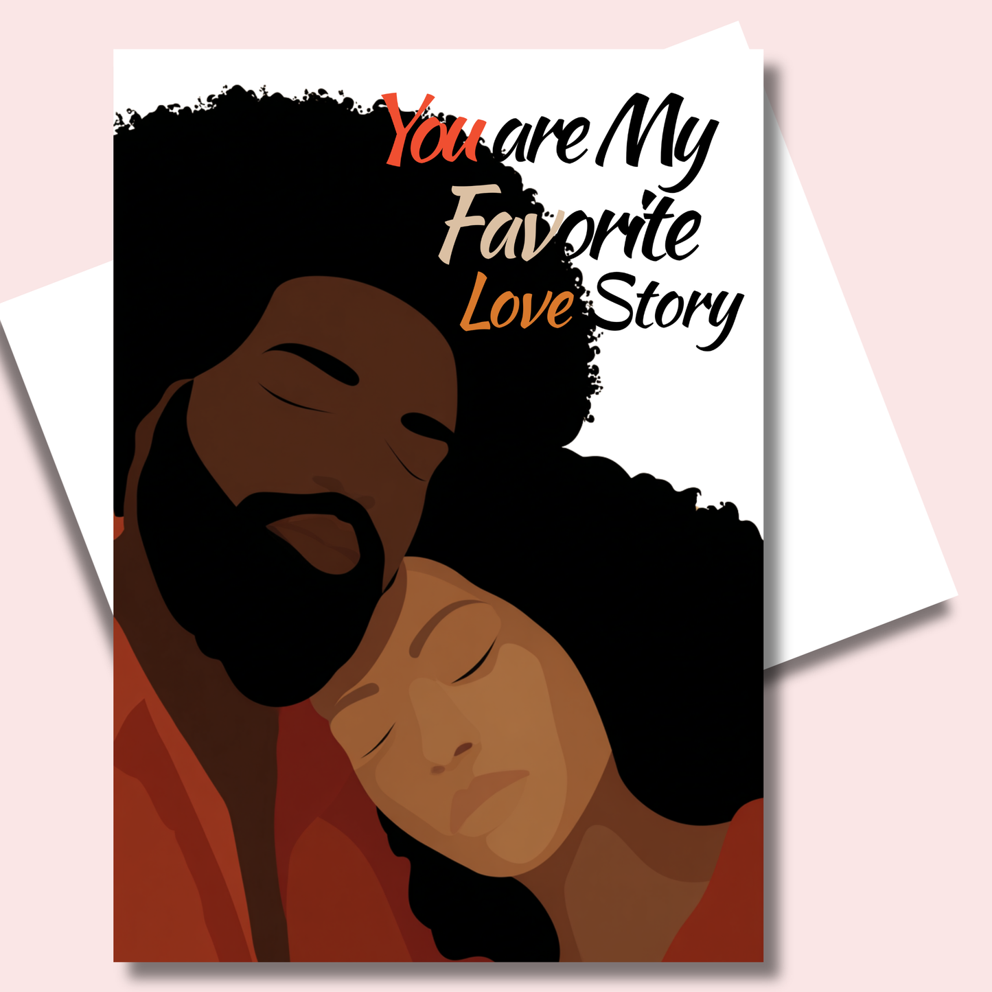 My Favorite Love Story Greeting Card