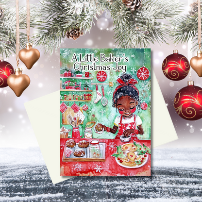 Tis the Season Card Bundle | 10 Assorted African American Christmas Greeting Cards