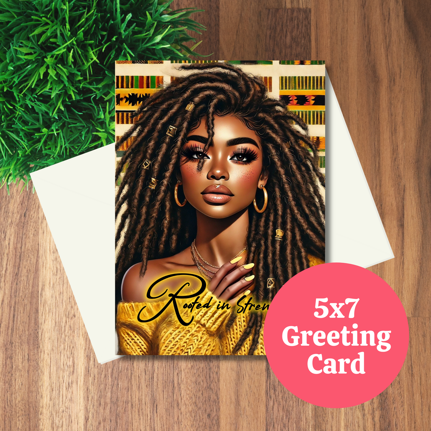 Galentines Affirmation Girlfriends Card | Black Girl Greeting Card | Blank Inside | Black Girl Greeting Card