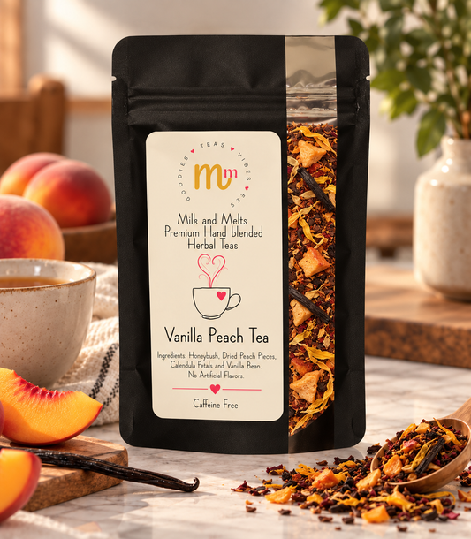 Vanilla Peach Herbal Tea Loose Leaf