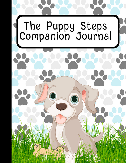Puppy Steps Companion Planner in Blue