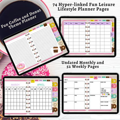 The Sweet Life Leisure Digital Planner